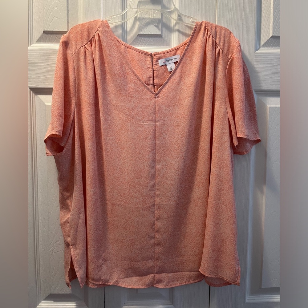 Liz Claiborne Pink Summer Blouse